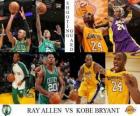 NBA Finalleri 2009-10, Guard Atıcılık, Ray Allen (Celtics)) Kobe Bryant (Lakers vs